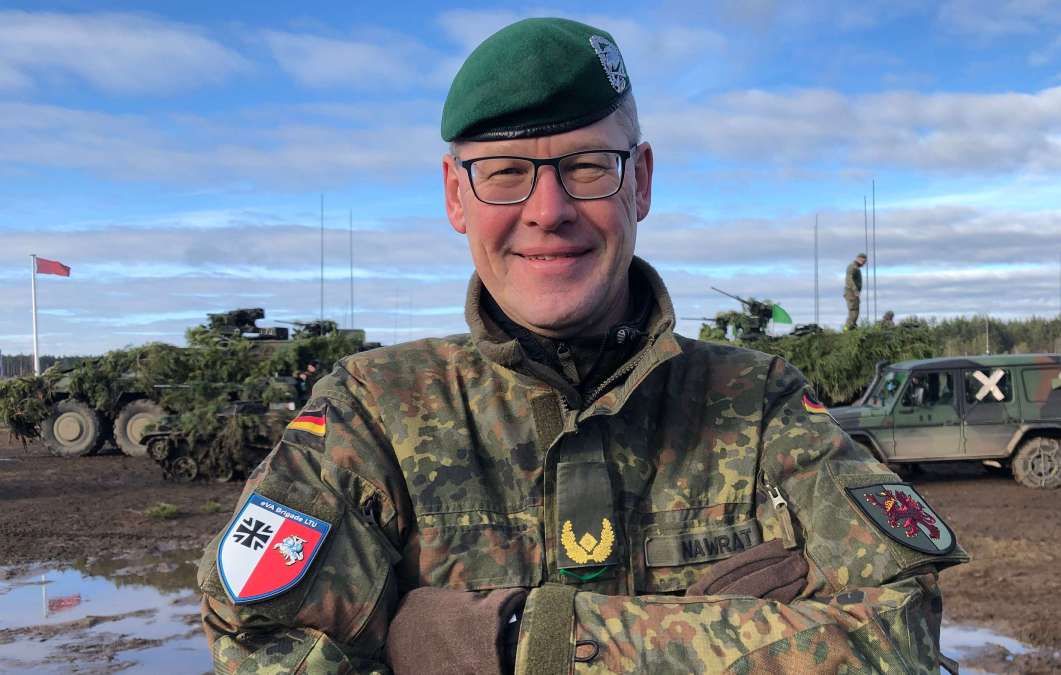 Первые военные немецкой бригады прибудут в Литву в понедельник