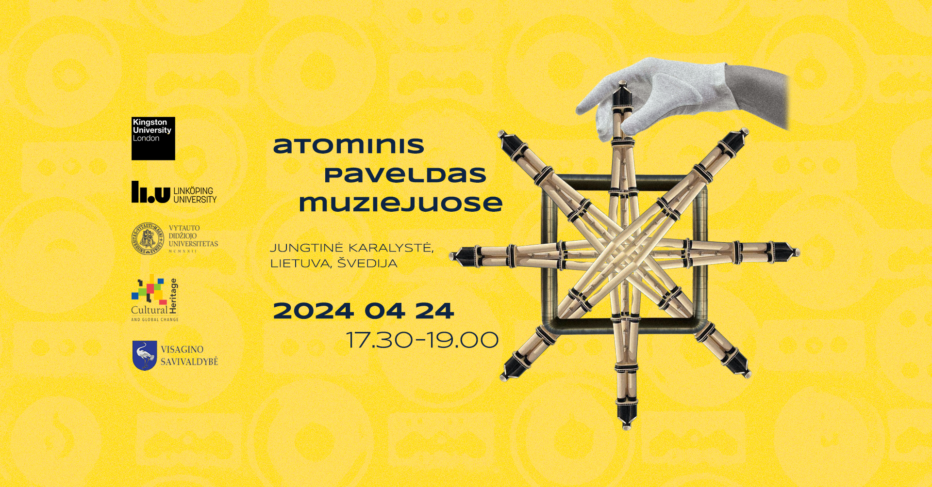Приглашение на мероприятие «Атомное наследие в музеях: Великобритания, Литва, Швеция» обновлено