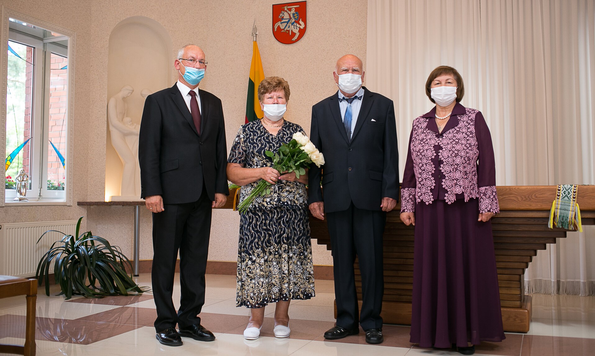 Поздравление Янины и Николая Фирсовых с 50-летием супружеского союза