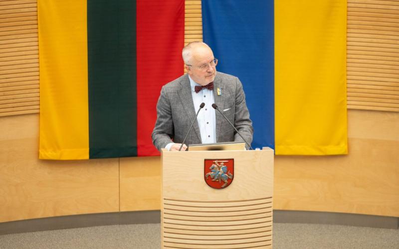 Спикер Сейма Юозас Олекас посетит Висагинас